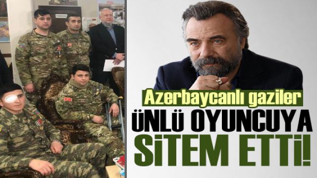 Azerbaycanlı gaziler Oktay Kaynarca'ya sitem etti!
