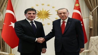 Erdogan, Barzani'yi kabul etti